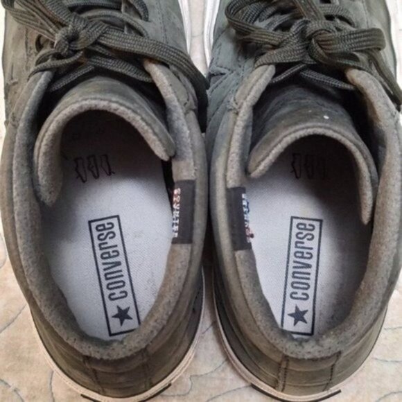 Converse Counter Climate Green Suede Water Repellent Mid Boot M7/W9 - Picture 7 of 11